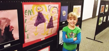 Child center showcases its young artists
